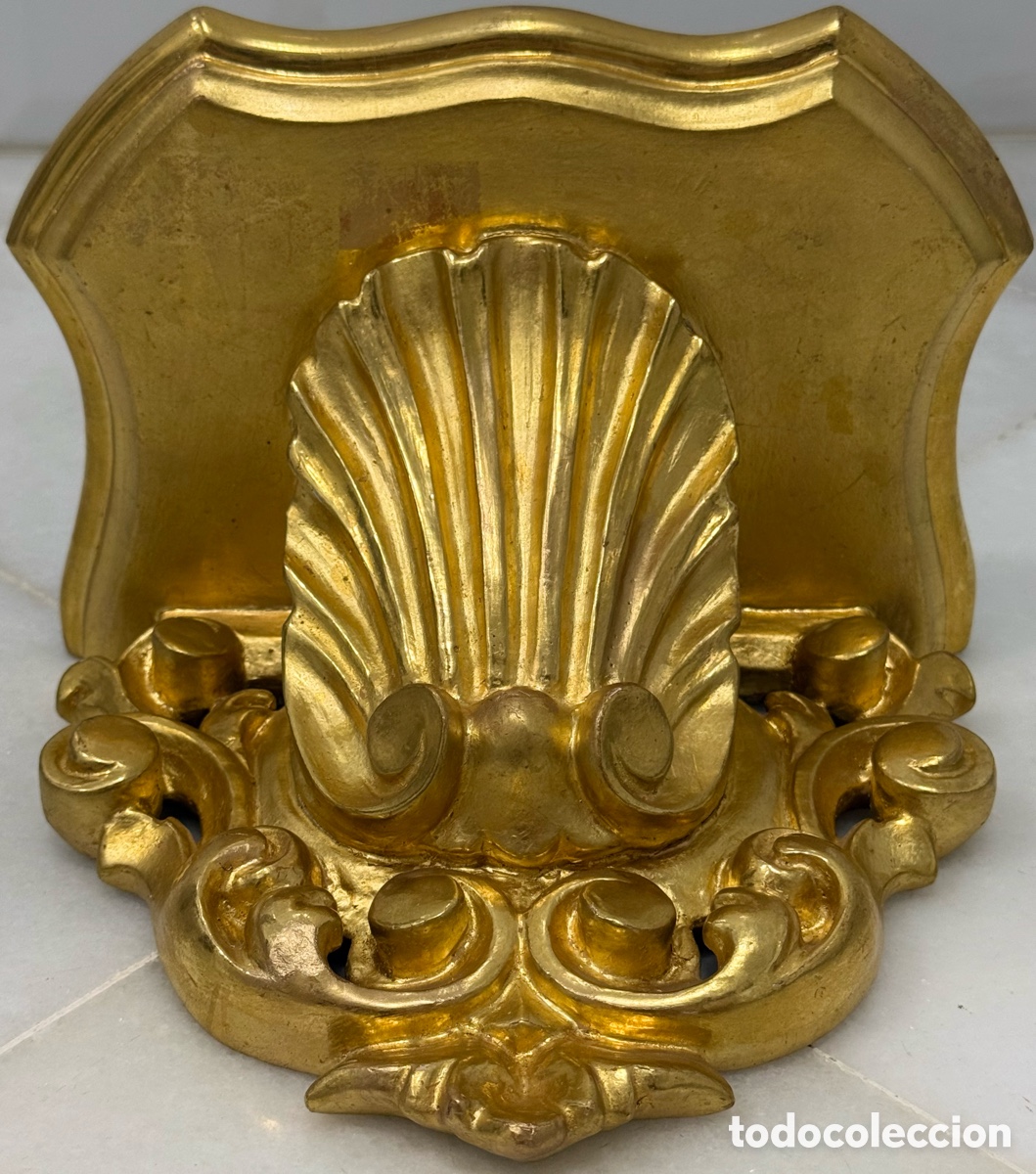 Antiques: ANTIGUA Y ESPECTACULAR M&Eacute;NSULA PAN ORO ESPA&Ntilde;A XIX