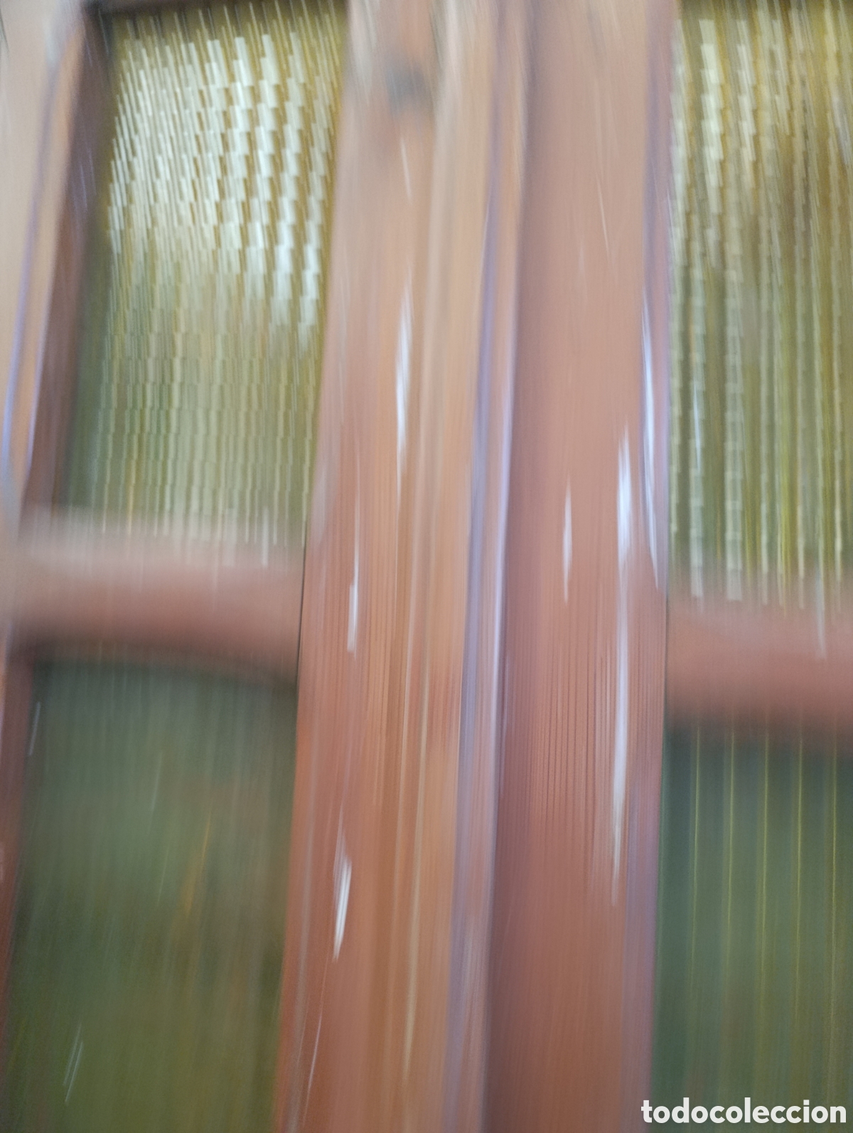Antig&uuml;edades: Puerta interior con cristales 93x 2.01m - Foto 3