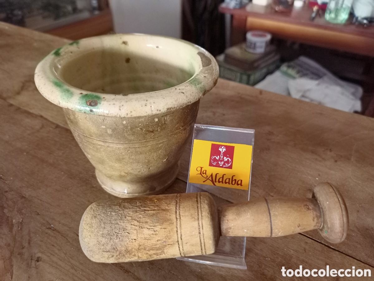 Antig&uuml;edades: Mortero almirez cer&aacute;mica extinta de &Uacute;beda - Foto 2