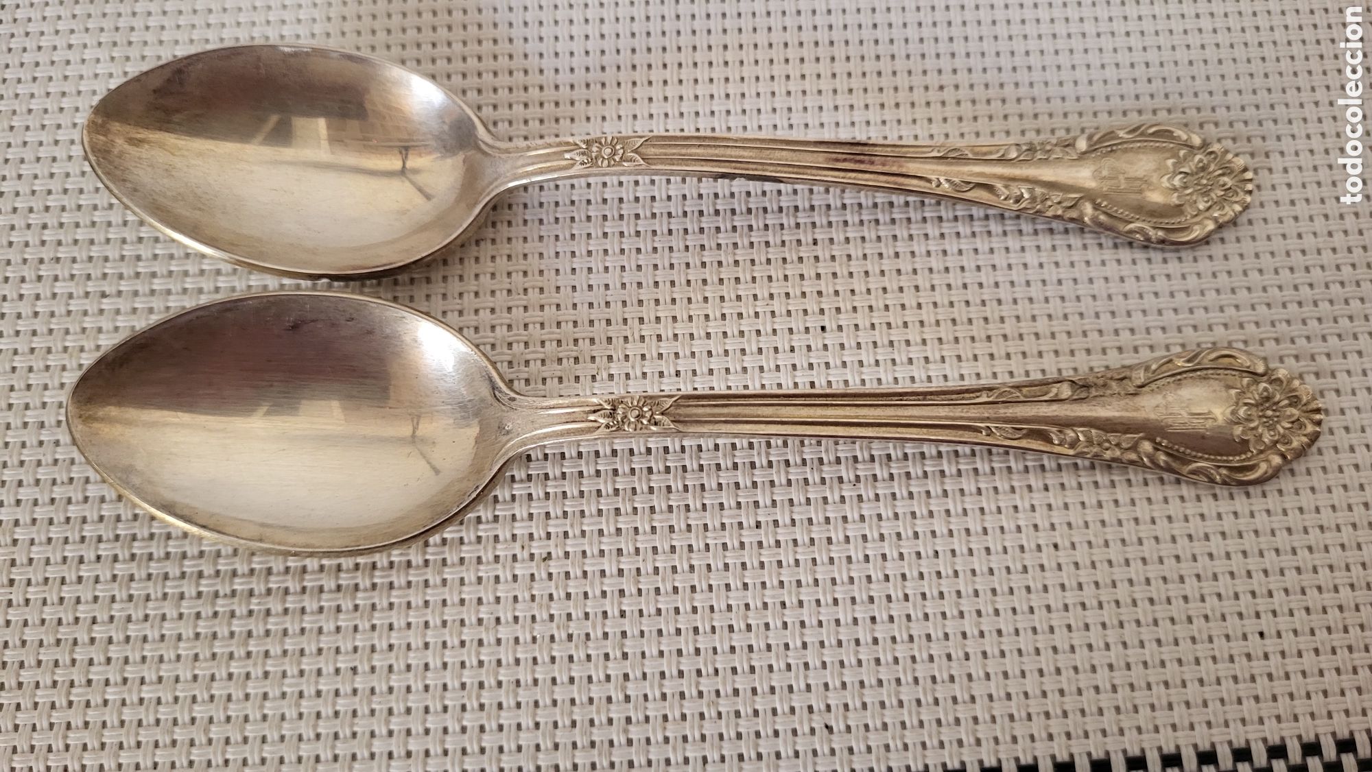 Antig&uuml;edades: Antiguas chucharitas plata 925 Dalia
