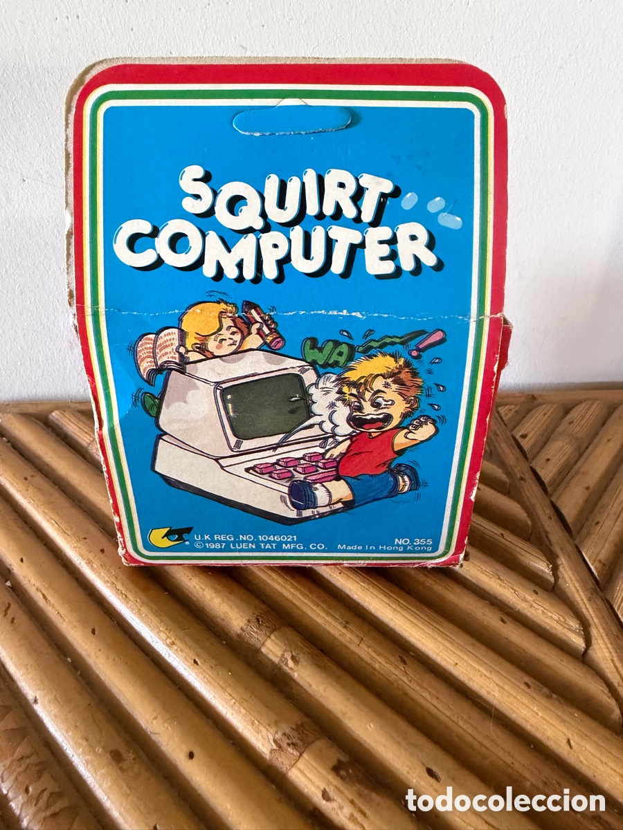 Antig&uuml;edades: Juguete antiguo squirt computer - Foto 3