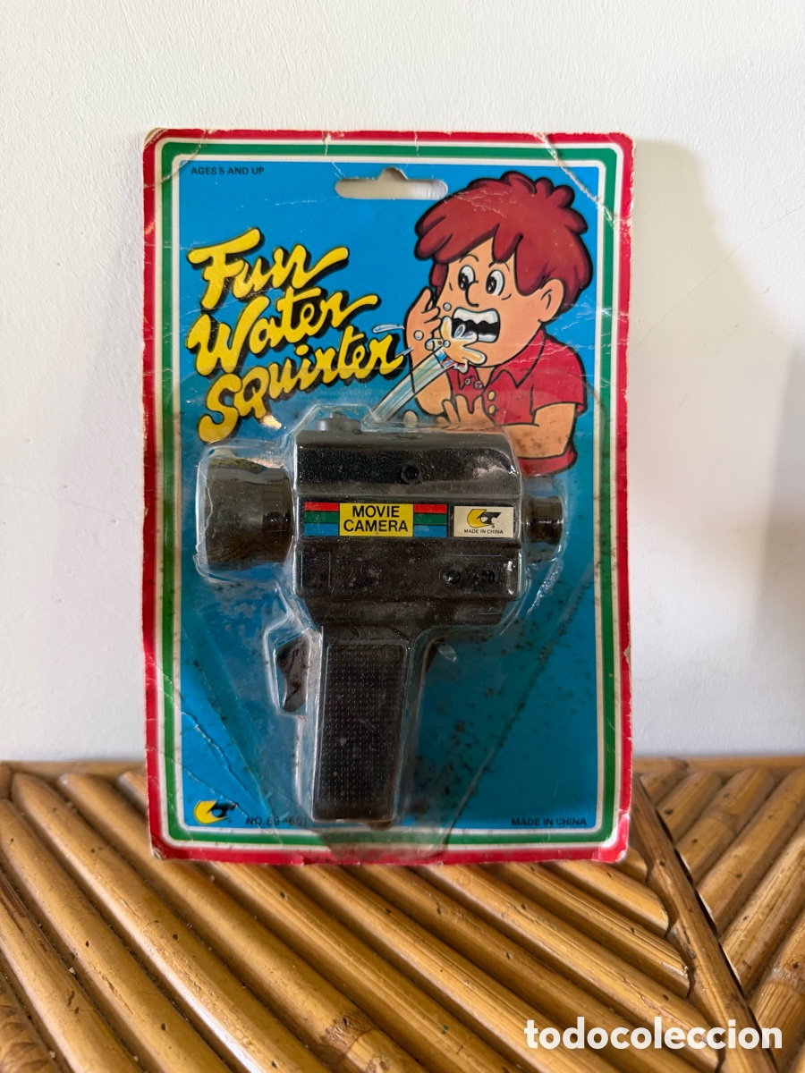 Antig&uuml;edades: C&aacute;mara juguete de los 80 fun water squirter