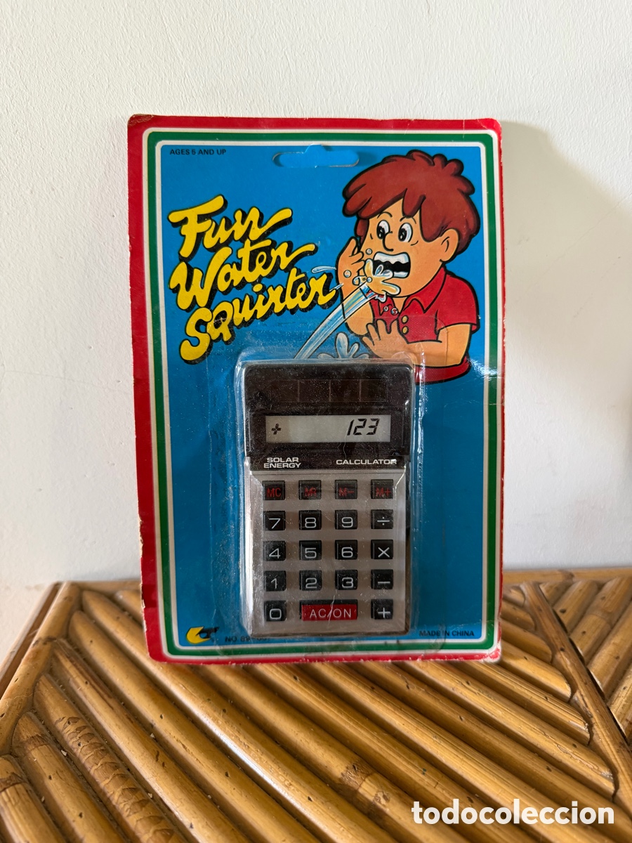 Antig&uuml;edades: Juguete antiguo fun water calculadora