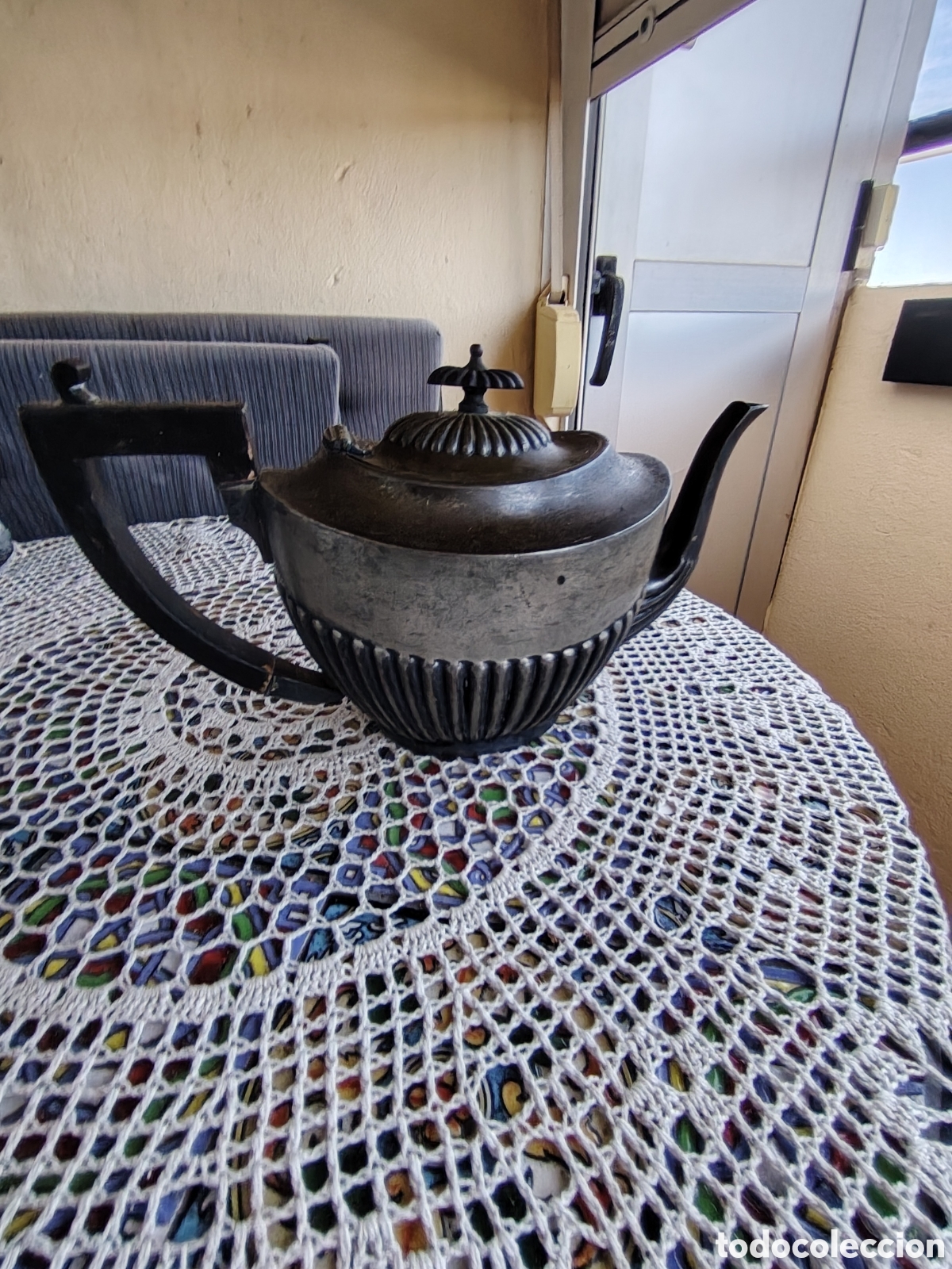 Antig&uuml;edades: ANTIGUA Y BONITA TETERA INGLESA