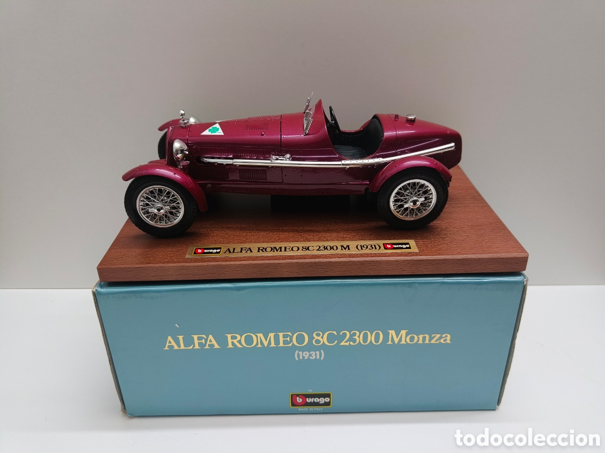 Antig&uuml;edades: Alfa romeo 8c 2300 bburago 1:24
