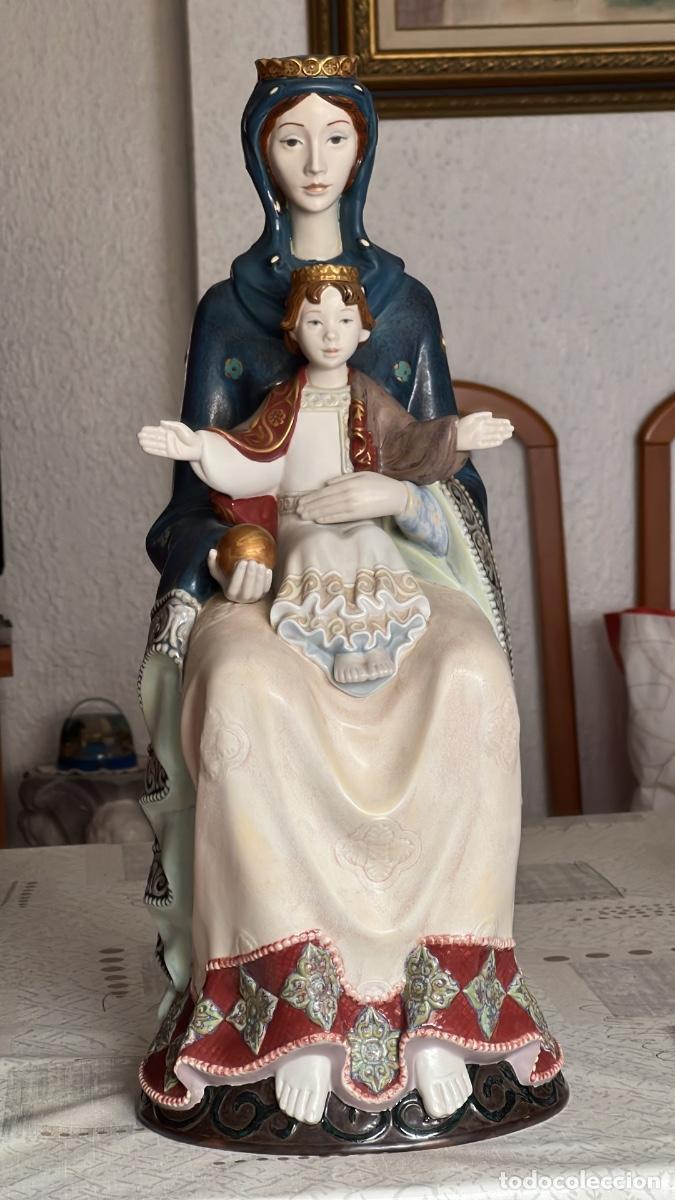 Antig&uuml;edades: Virgen de Lladr&oacute; 45 cent&iacute;metros de alta, esclusiva hecha por encargo