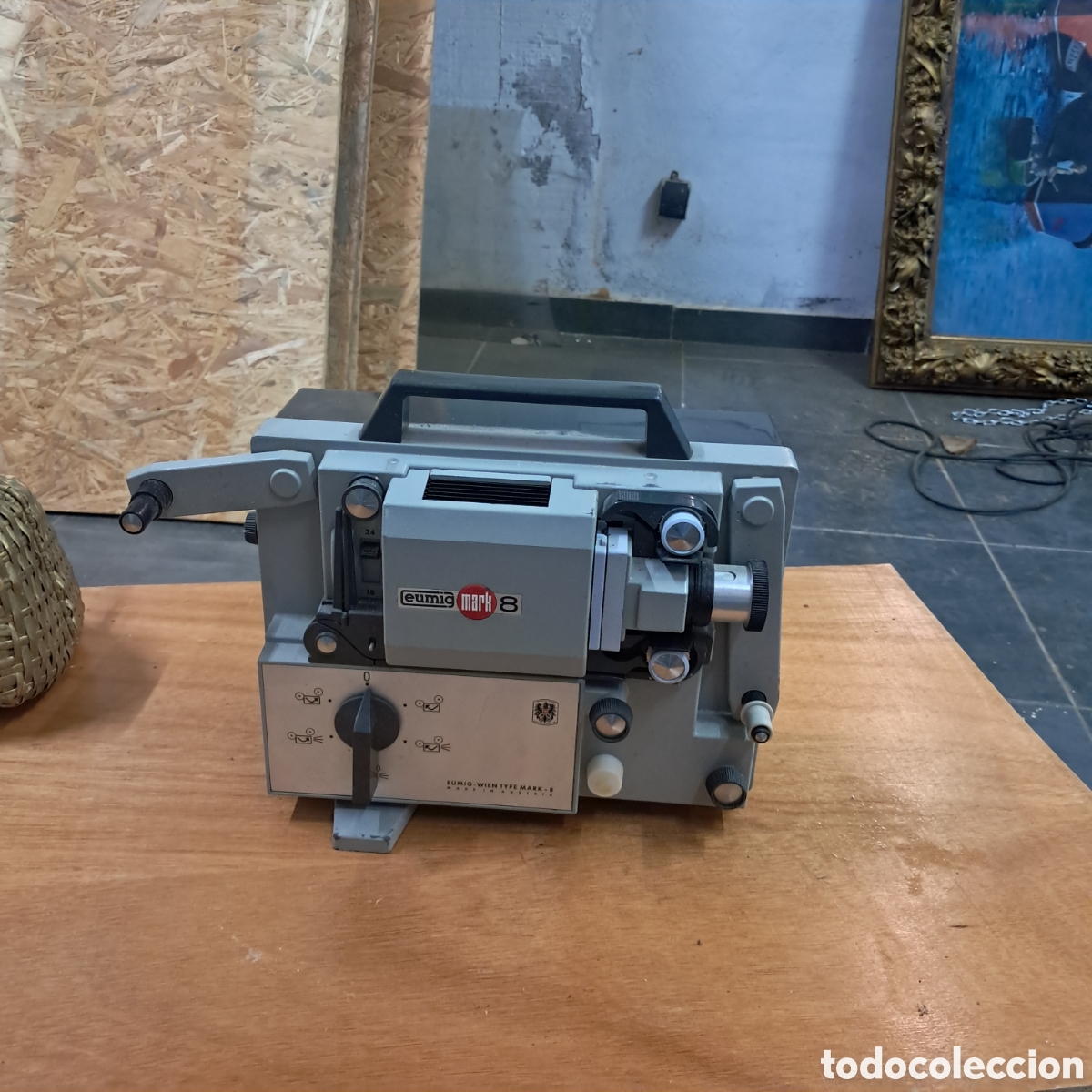 Antig&uuml;edades: Proyector de cine Euming Mark 8
