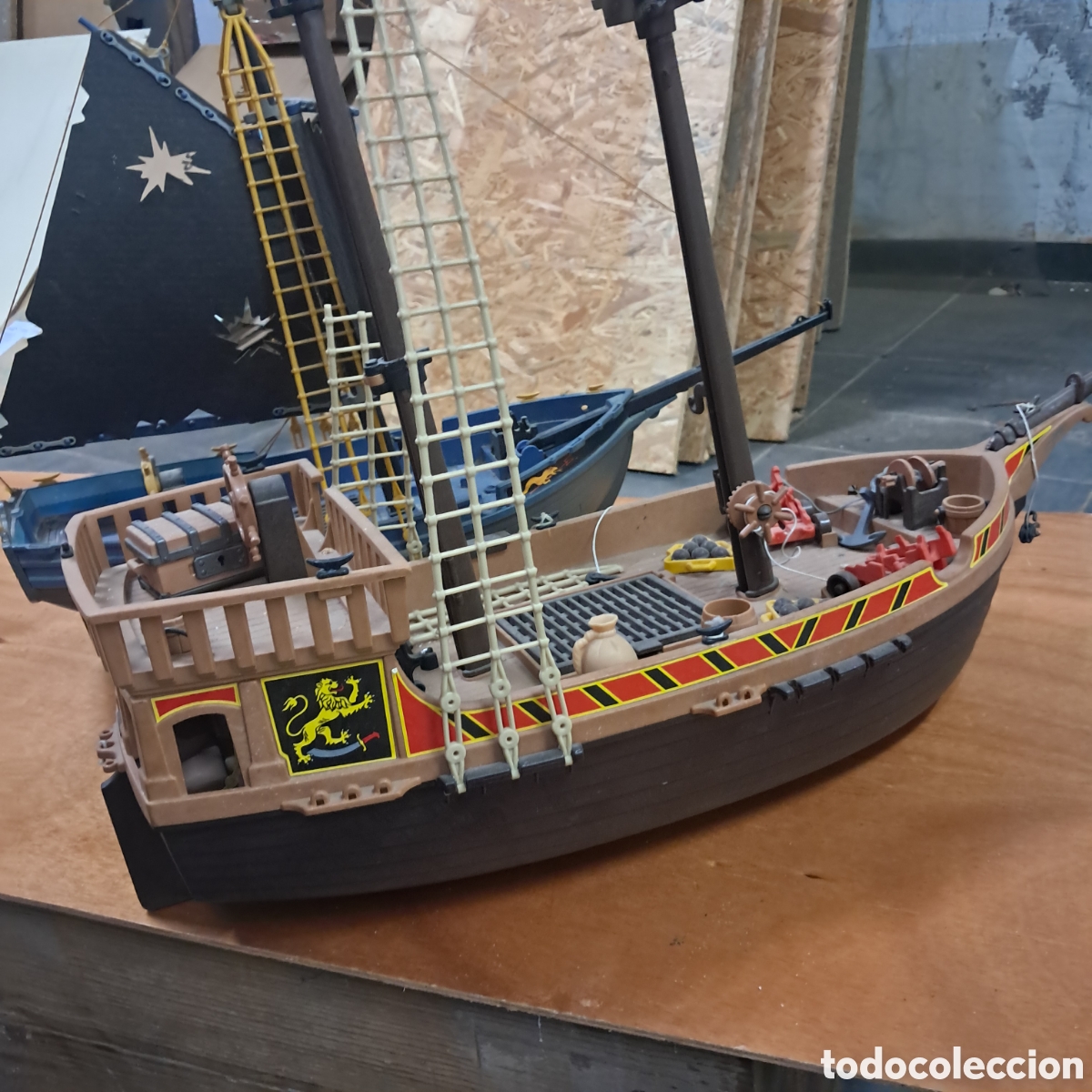 Antig&uuml;edades: 2 barcos pirata PLAY movil - Foto 2