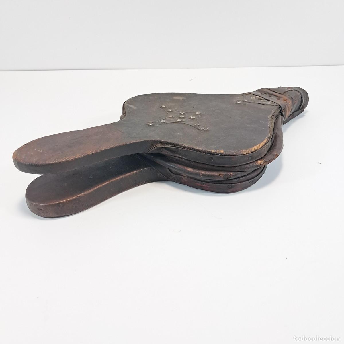 Antig&uuml;edades: Vecchio soffietto in legno, mantice, accendi fuoco - Fuelle de madera antiguo, iniciador de fuego