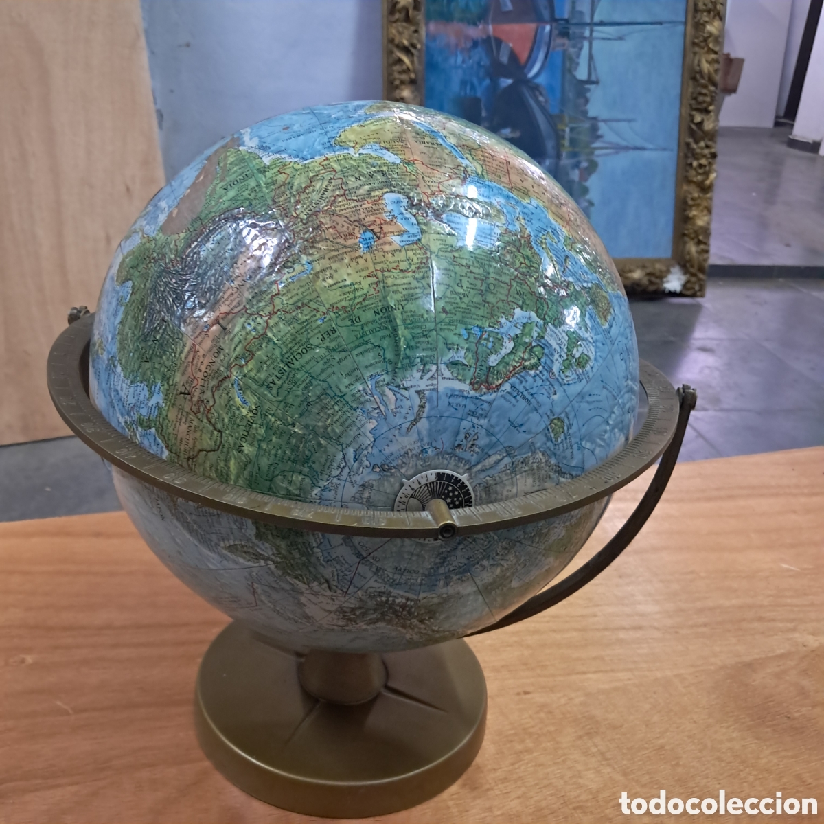 Antig&uuml;edades: Globo terr&aacute;queo 50 cm