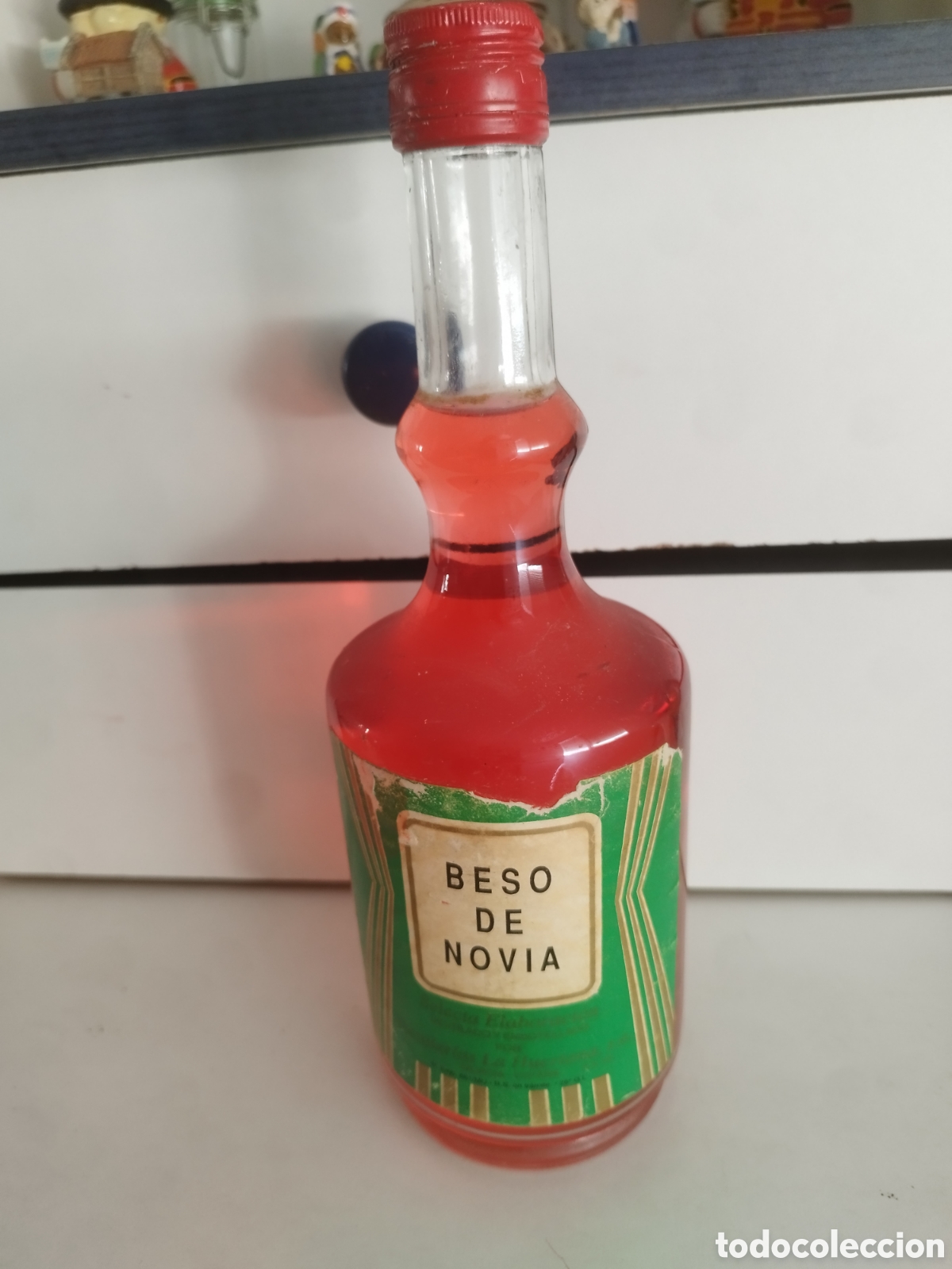 Antig&uuml;edades: Botella beso de novia destiler&iacute;a la huertana murcia