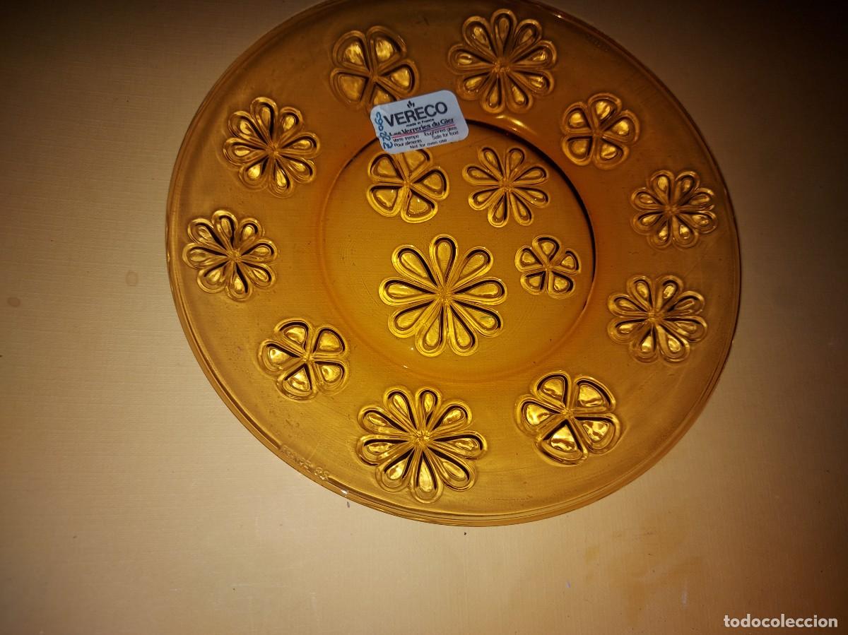 Antig&uuml;edades: PLATO CRISTAL VERECO, DURALEX