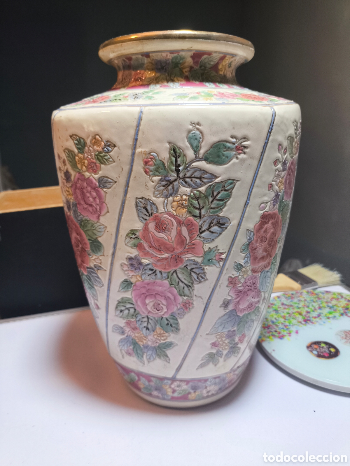 Antig&uuml;edades: Antiguo jarr&oacute;n chino - Foto 4