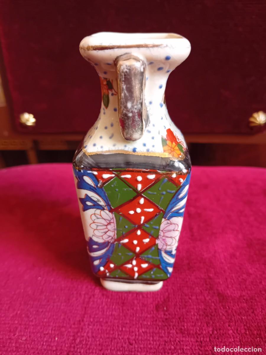 Antig&uuml;edades: Jarroncito satsuma d&eacute;cada de los sesenta - Foto 2