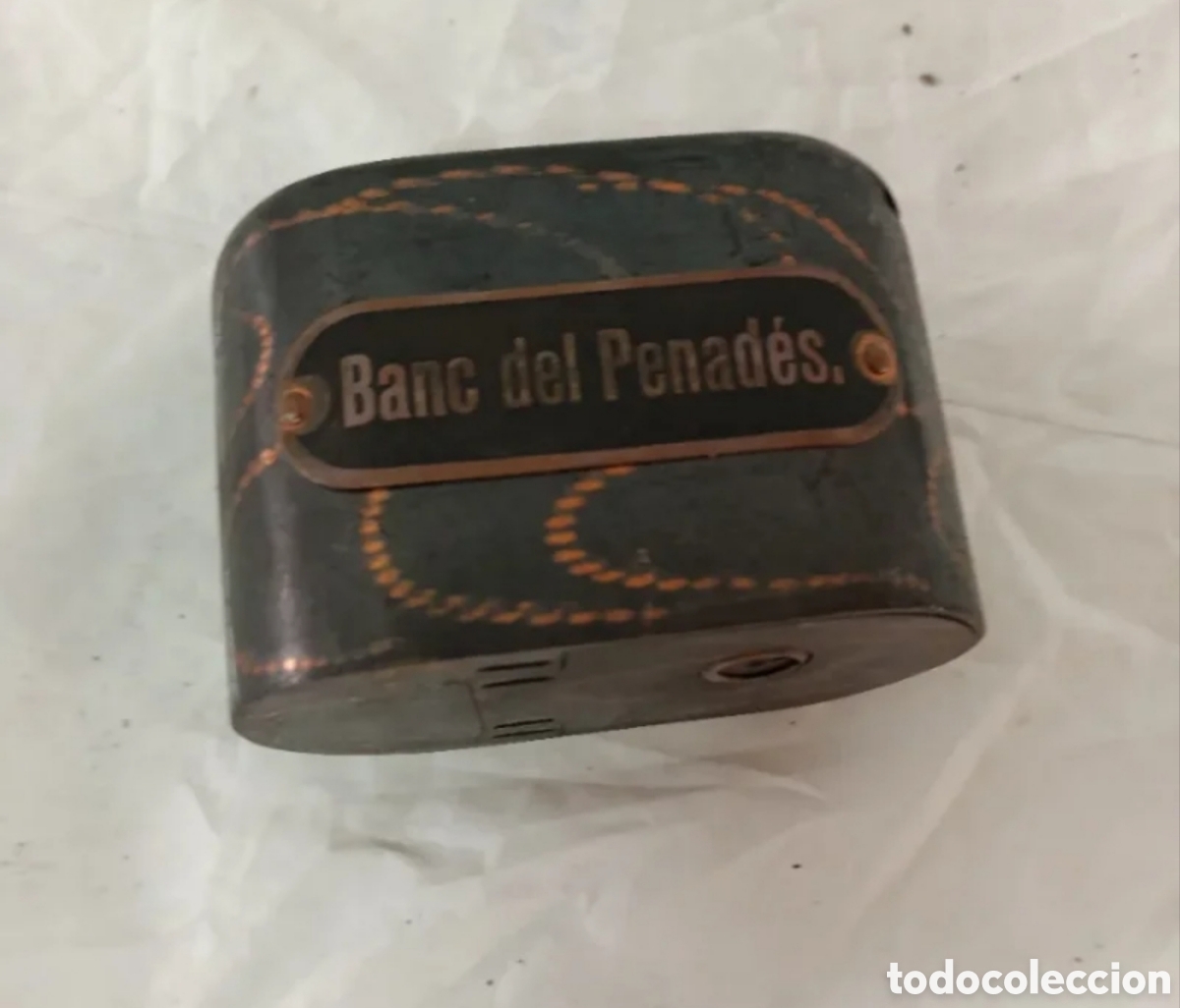 Antig&uuml;edades: Hucha antigua banco penedes