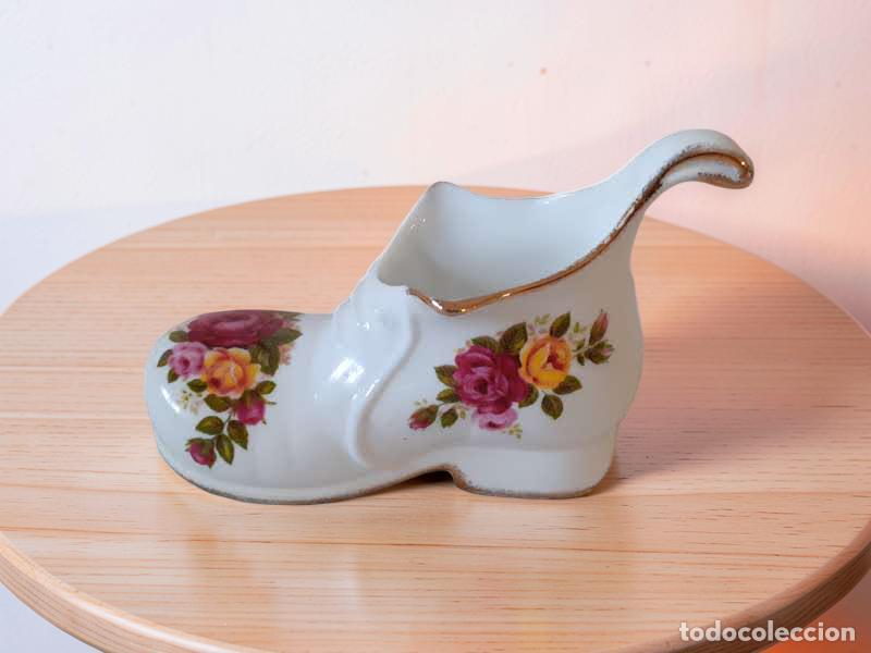 Antig&uuml;edades: Bota Decorativa Hastings Cottage Rose