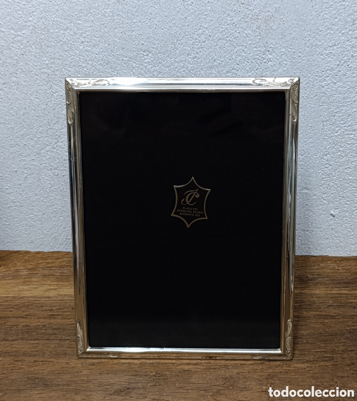 Antig&uuml;edades: BONITO MARCO PORTARRETRATOS DE PLATA DE LEY 925, DISE&Ntilde;O ISABEL CABANILLAS