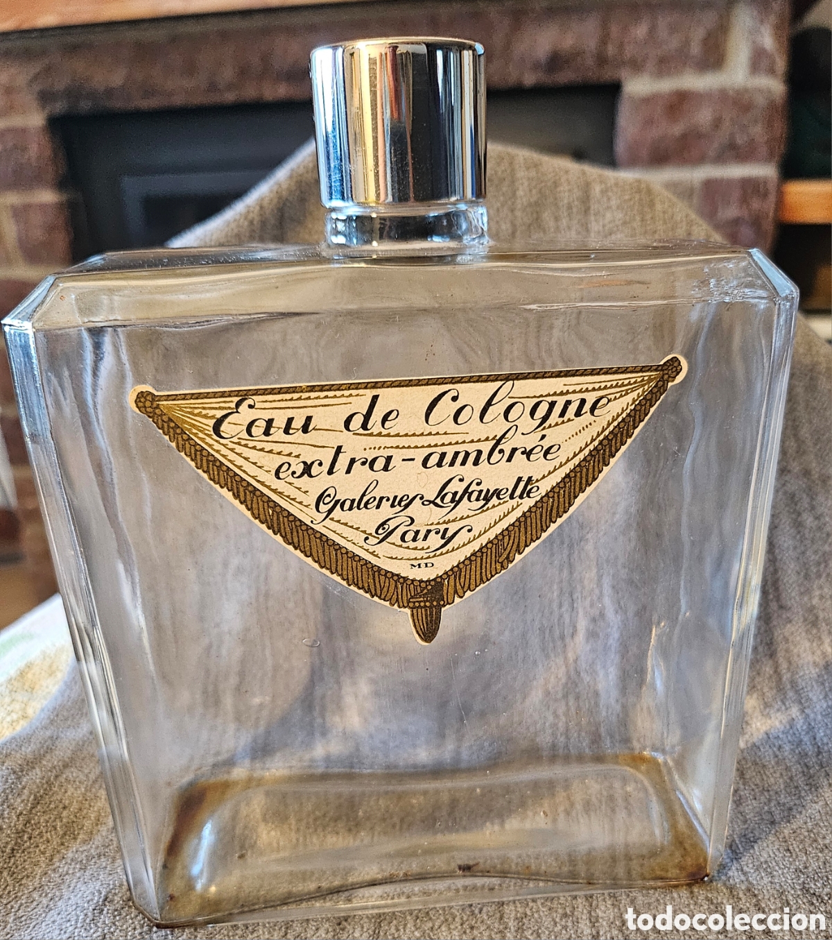 Antig&uuml;edades: Frasco Perfume Gigante Galeries Lafayette Par&iacute;s (1920)