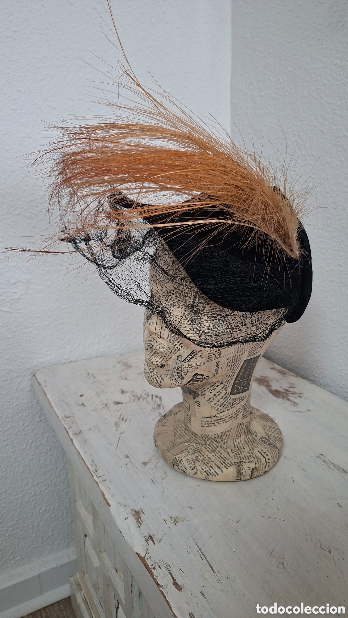 Antig&uuml;edades: Sombrero Eduardiano 1900 - Foto 2