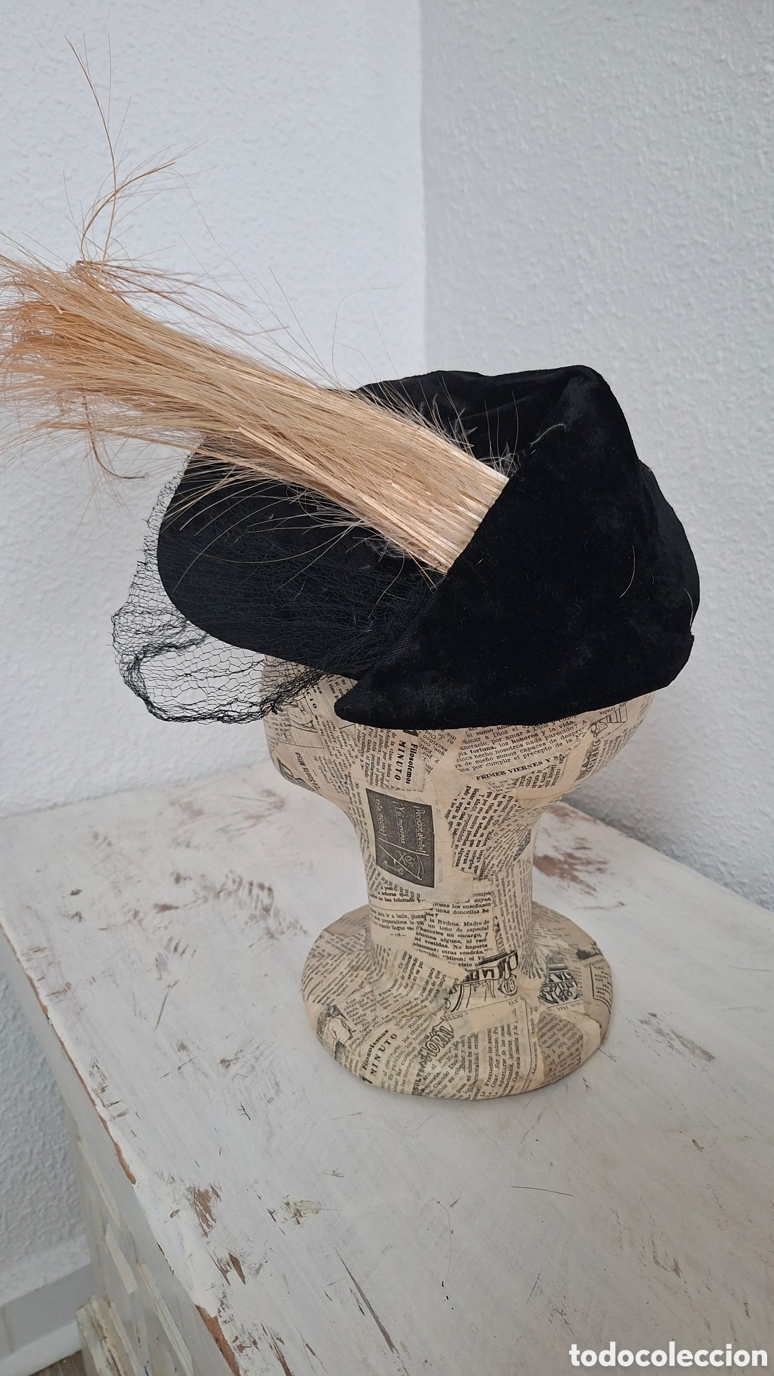 Antig&uuml;edades: Sombrero Eduardiano 1900 - Foto 4
