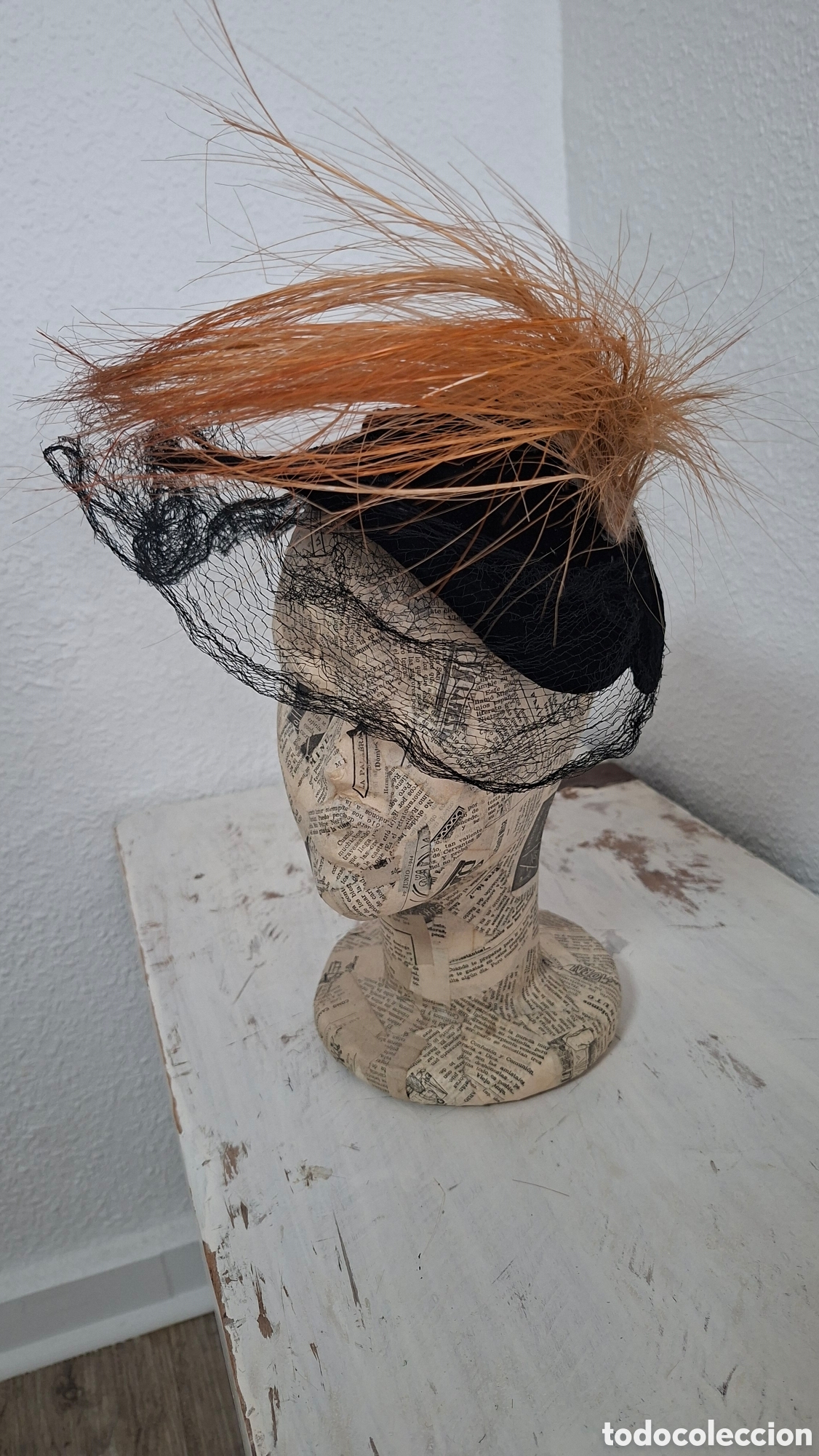 Antig&uuml;edades: Sombrero Eduardiano 1900 - Foto 5