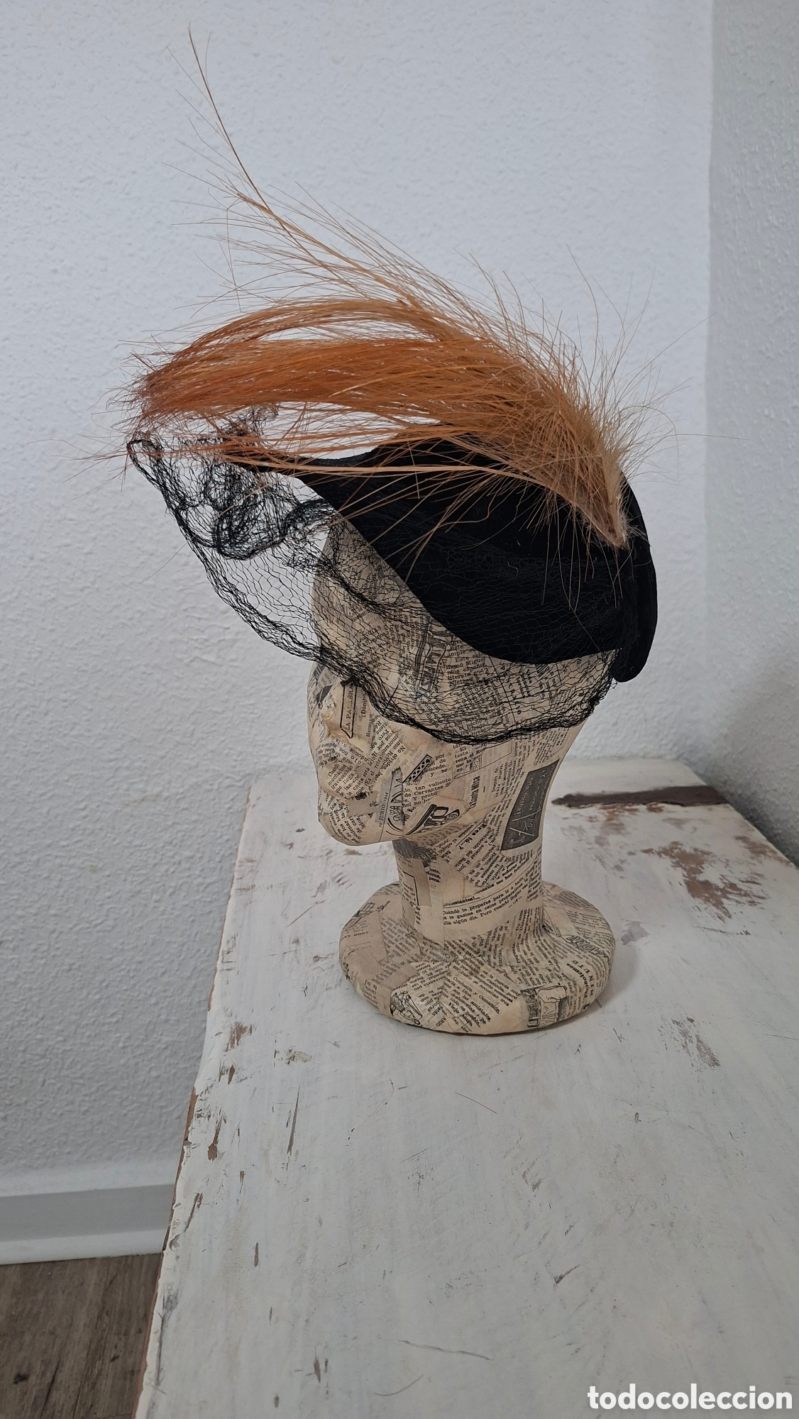 Antig&uuml;edades: Sombrero Eduardiano 1900 - Foto 6