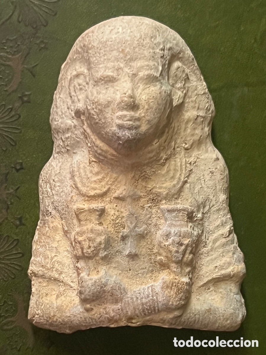 Oggetti Antichi: Busto de Fara&oacute;n statuette egyptiene