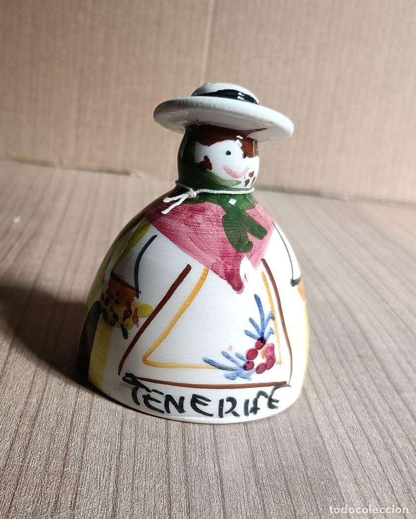 Antig&uuml;edades: Decoracion, campana porcelana o ceramica de Tenerife