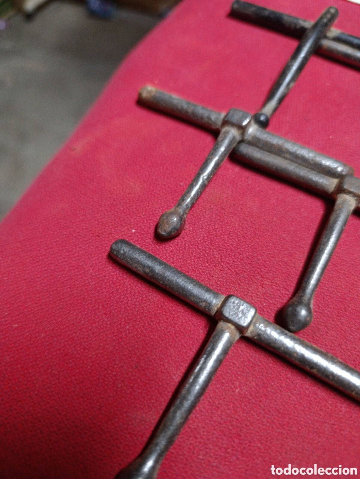 Antig&uuml;edades: Lote de cerrojos antiguos. - Foto 7