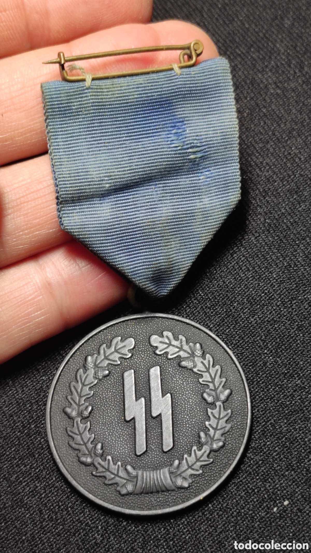 Antig&uuml;edades: Medalla servicio 4 a&ntilde;os waffen ss