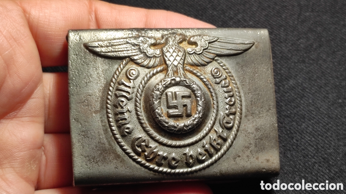 Antig&uuml;edades: Hebilla waffen ss, marcajes