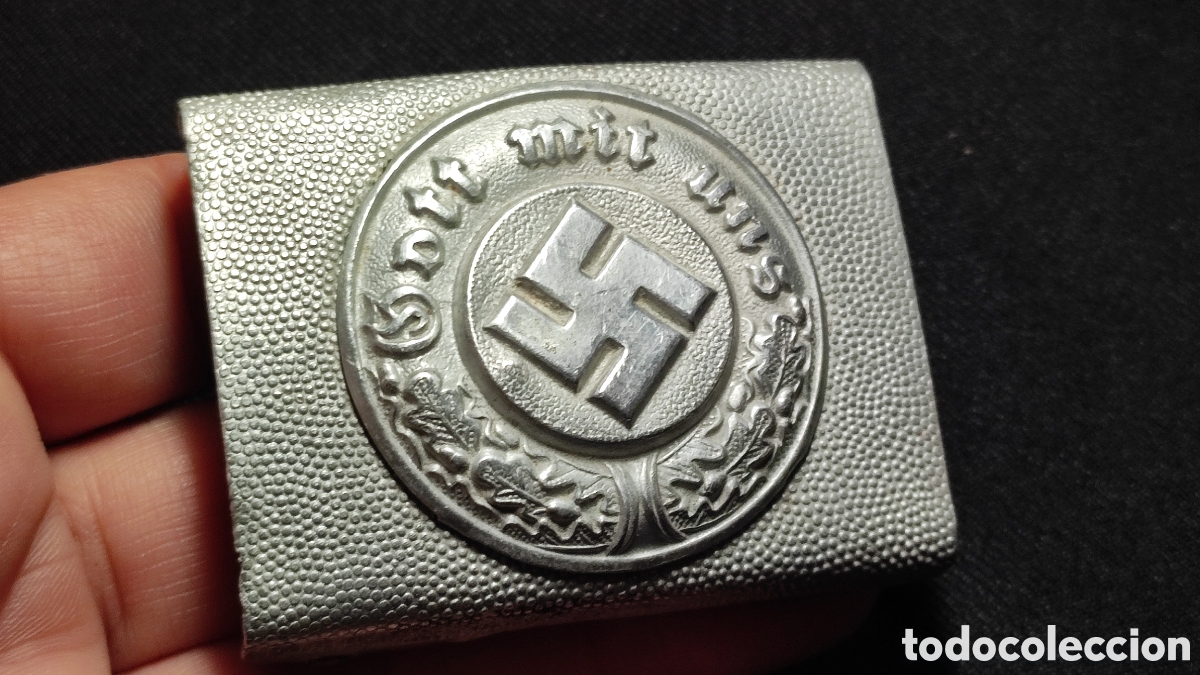 Antig&uuml;edades: Hebilla del partido nazi