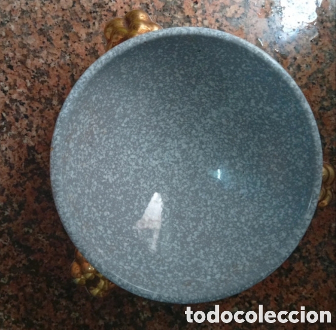 Antig&uuml;edades: Frutero/centro de mesa cer&aacute;mica Bondia