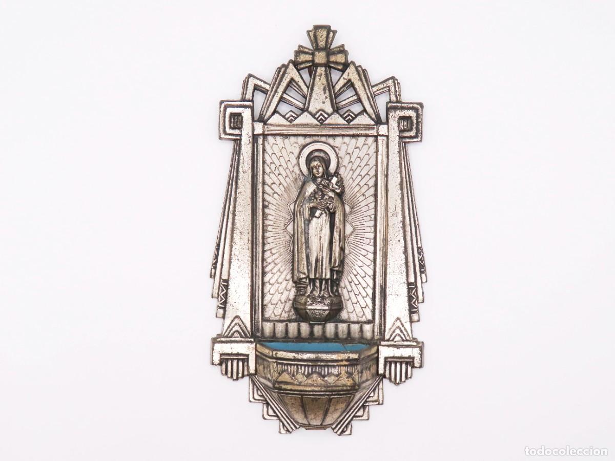 Antig&uuml;edades: BENDITERA SANTA TERESITA DEL NI&Ntilde;O JES&Uacute;S ART DECO