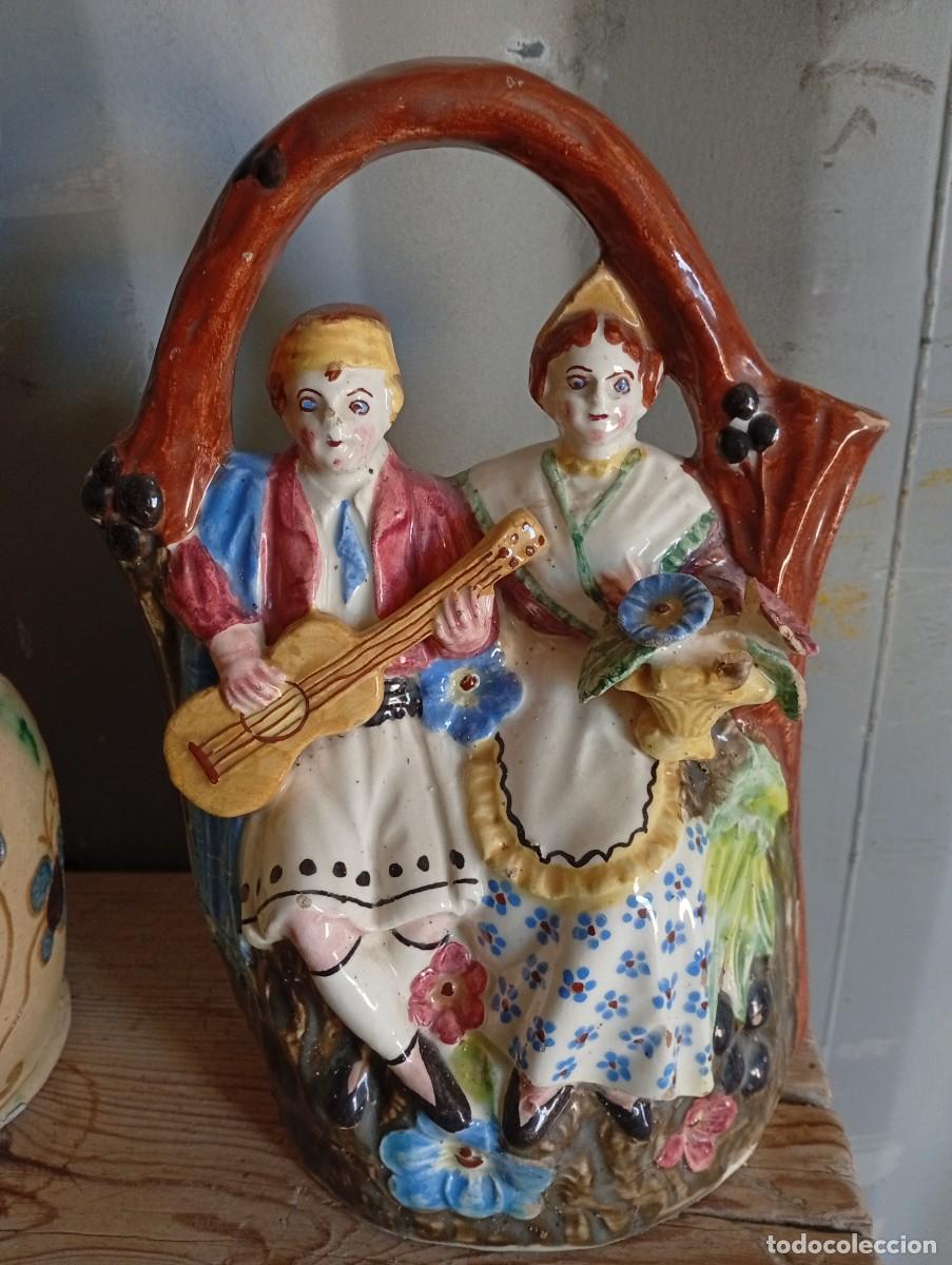 Antig&uuml;edades: Antiguo botijo de manises - Foto 3