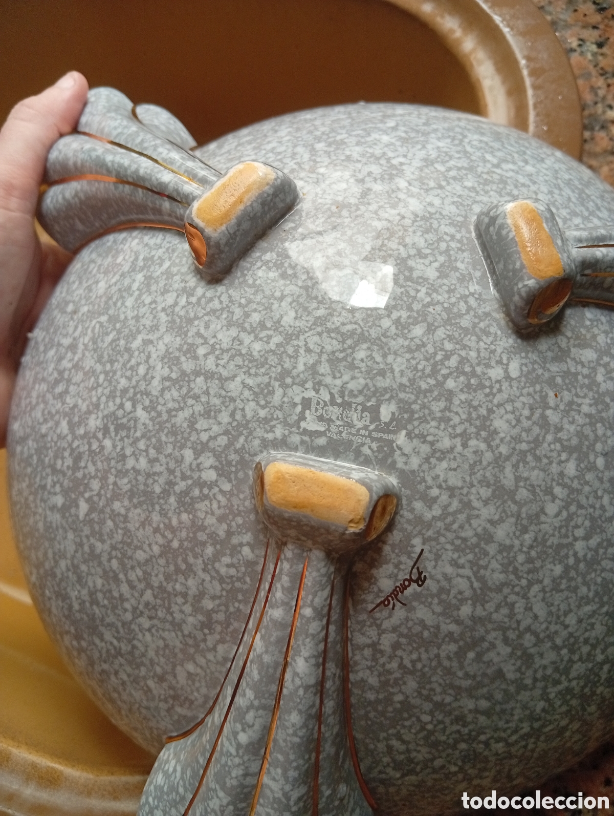 Antig&uuml;edades: Centro de mesa/Frutero de Ceramicas Bondia