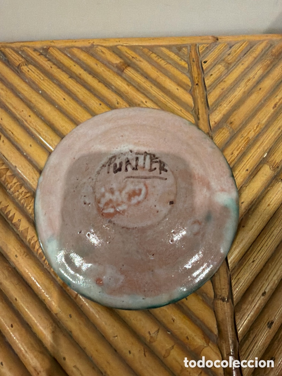 Antig&uuml;edades: Plato de Punter cer&aacute;mica de Teruel - Foto 3