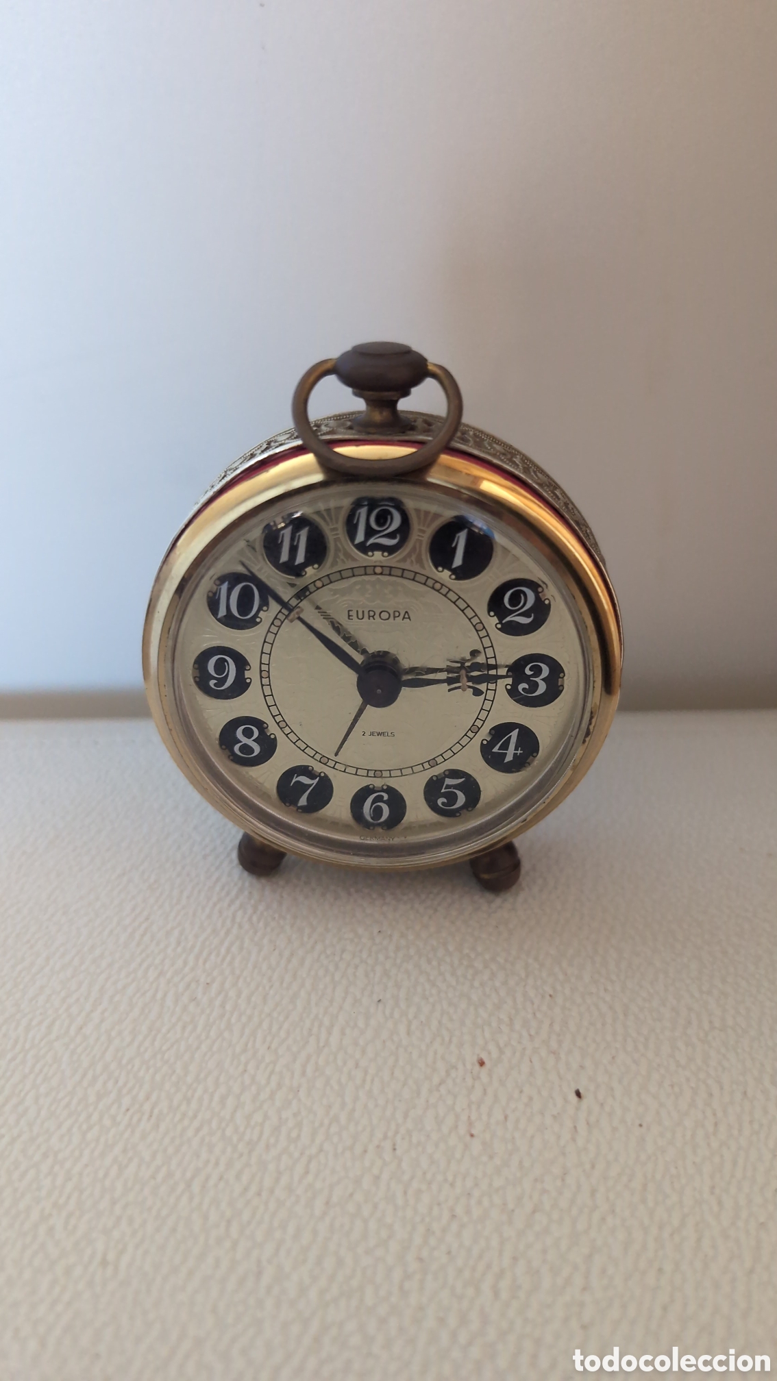 Antig&uuml;edades: Reloj Despertador Vintage EUROPA (Made in Germany)