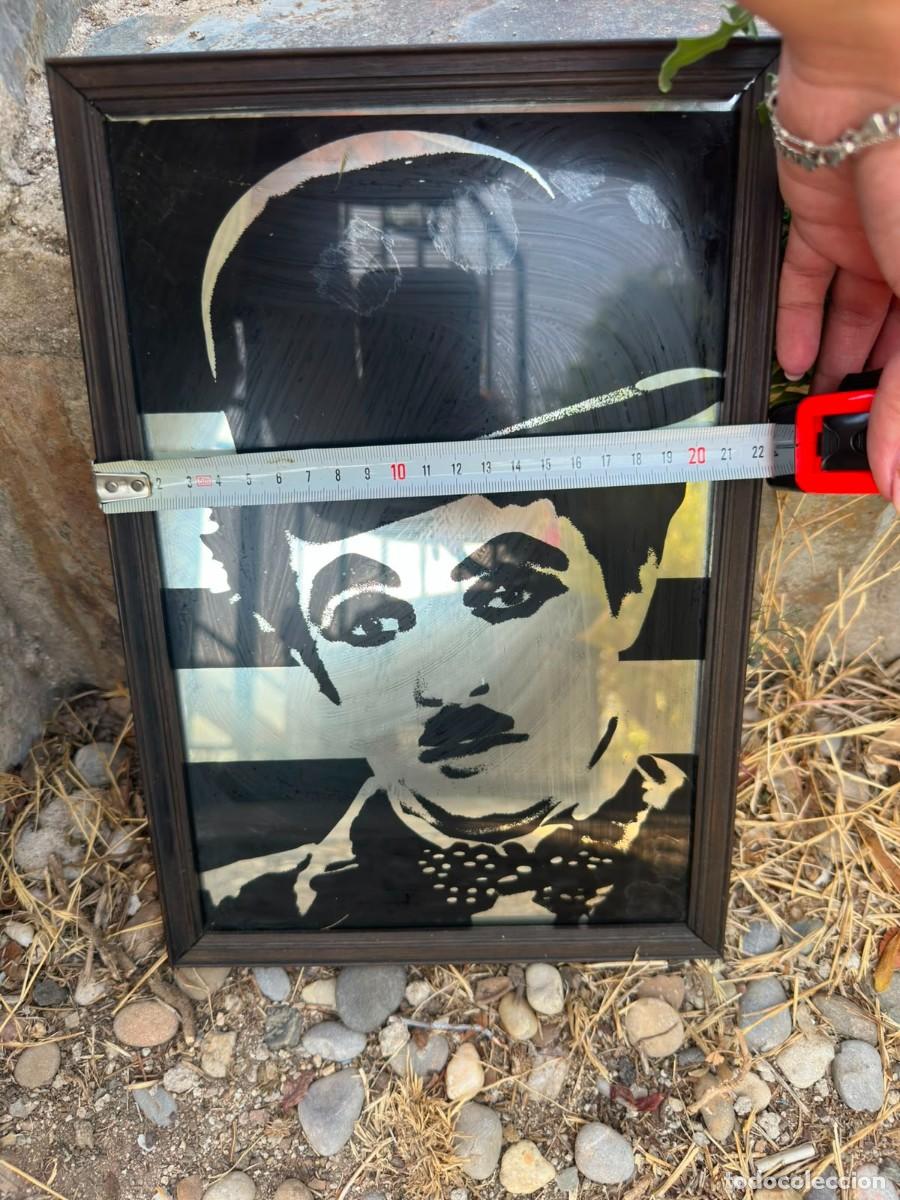 Antig&uuml;edades: Espejo Charles Chaplin - Foto 3