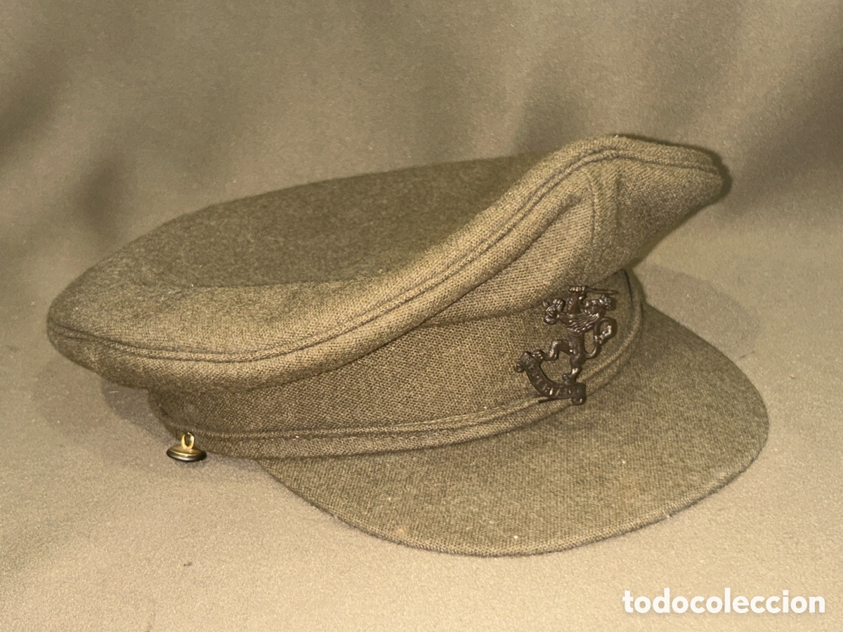 Antig&uuml;edades: GORRA MILITAR HOLANDESA EJ&Eacute;RCITO NEDERLAND P.V.D. BRUL