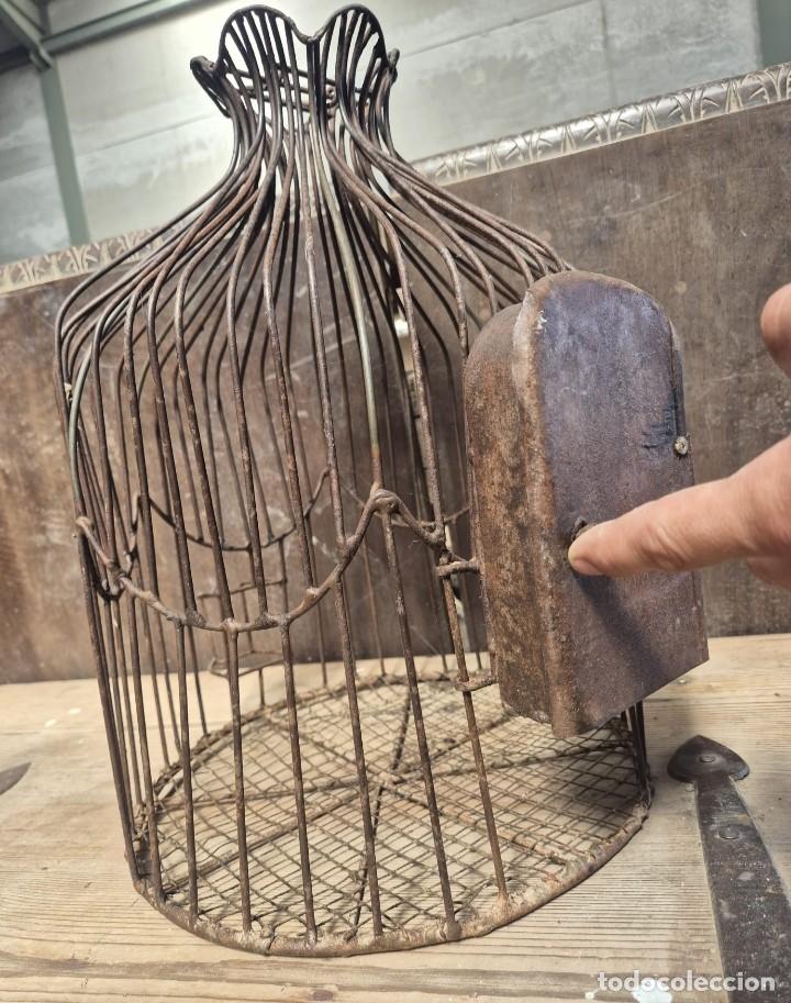 Antig&uuml;edades: Preciosa jaula de pajaros - Foto 4