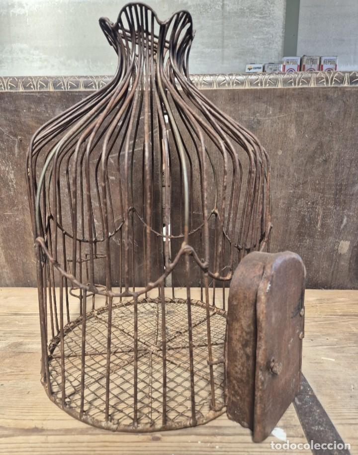 Antig&uuml;edades: Preciosa jaula de pajaros - Foto 5