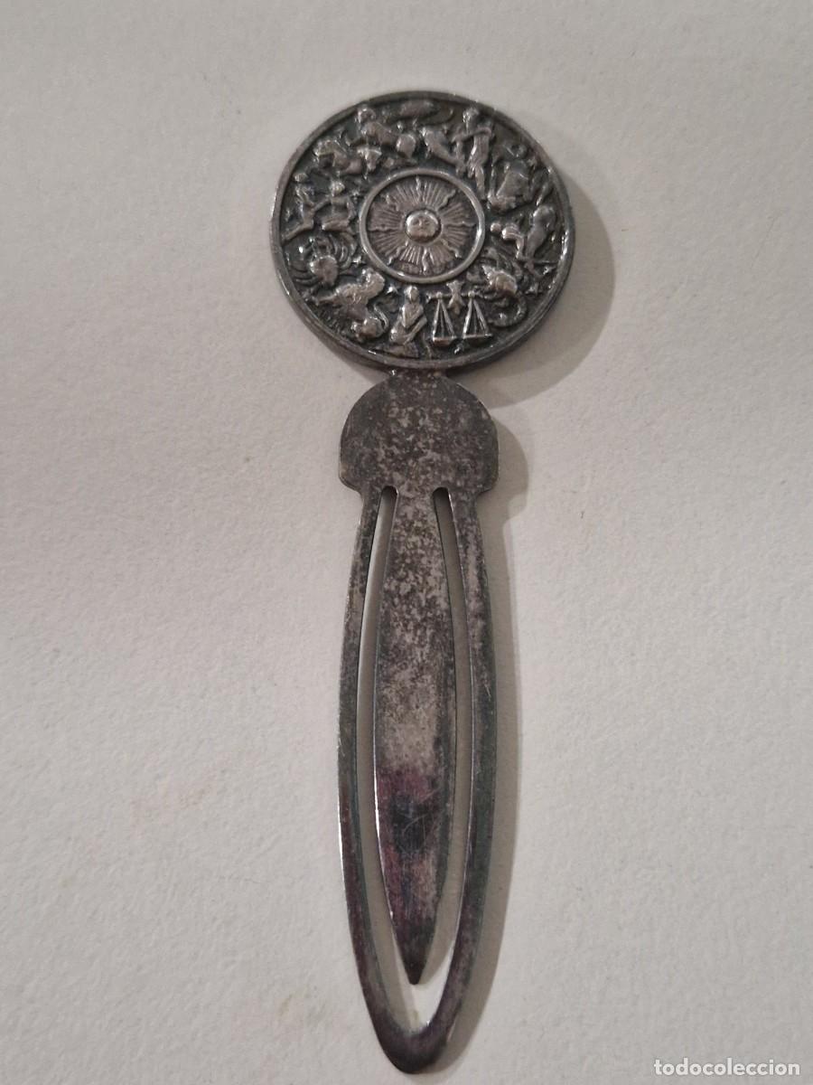 Antig&uuml;edades: Marca pag. de plata 925 hor&oacute;scopo. - Foto 3