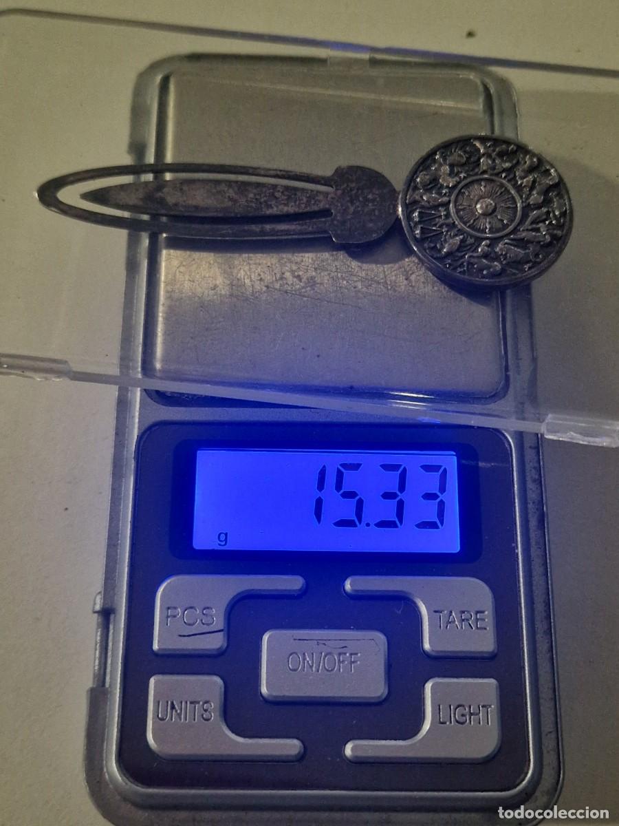 Antig&uuml;edades: Marca pag. de plata 925 hor&oacute;scopo. - Foto 8