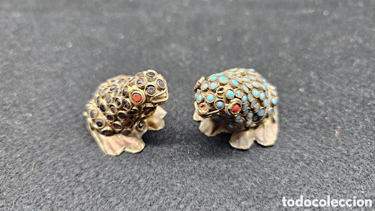 Antig&uuml;edades: Ranas tibetanas de la suerte