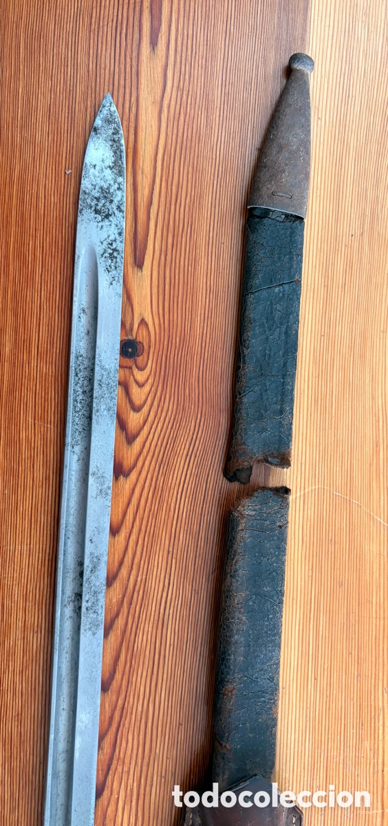 Antig&uuml;edades: Bayoneta Mauser 1913 con funda complets - Foto 12
