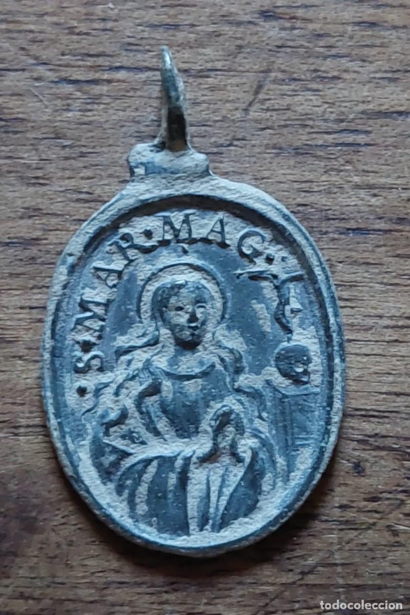 Antig&uuml;edades: Antigua medalla Maria Magdalena