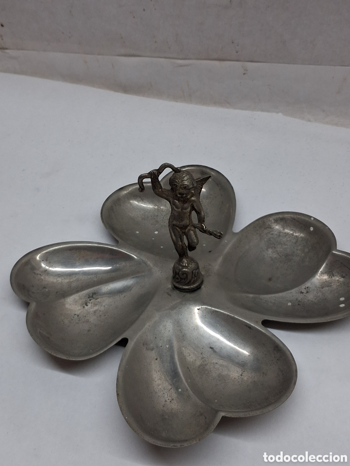 Antig&uuml;edades: Centro mesa tr&eacute;bol 4 hojas - Foto 2