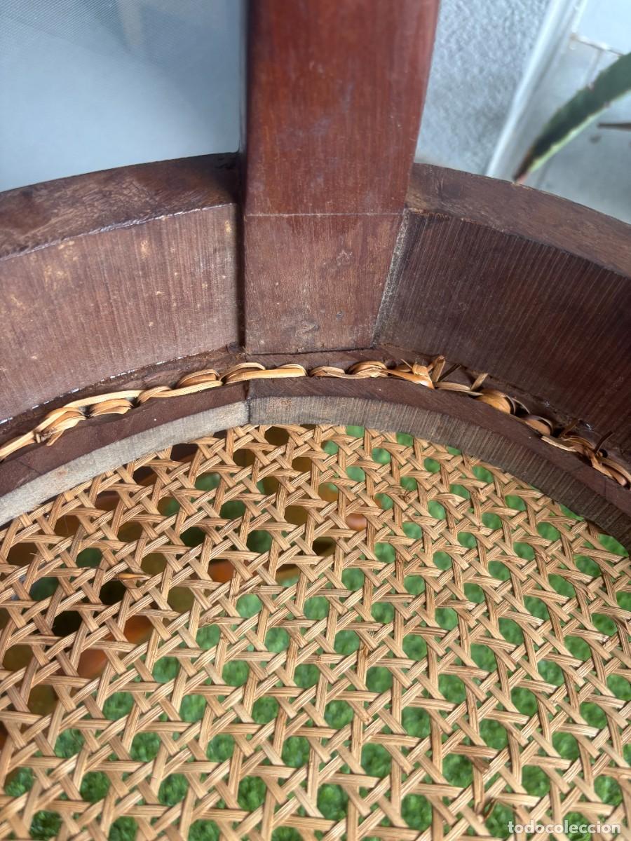 Antig&uuml;edades: Conjunto 6 Sillas Isabelinas Madera - Foto 4