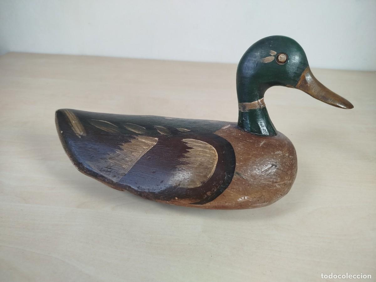 Antig&uuml;edades: Antiguo pato reclamo caza